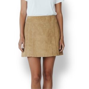 Ann Taylor Suede Mini Skirt